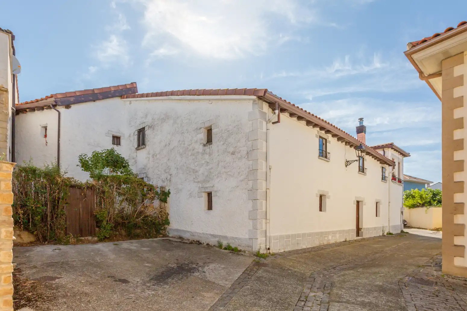 Vista exterior de Casa o chalet en venta en Galar con Calefacción, Jardín privado y Parquet