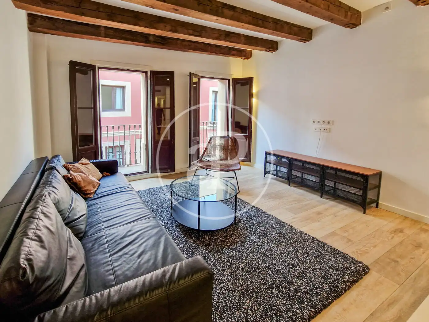 Sala d'estar de Pis en venda en Barcelona amb Aire condicionat, Calefacció i Terrassa