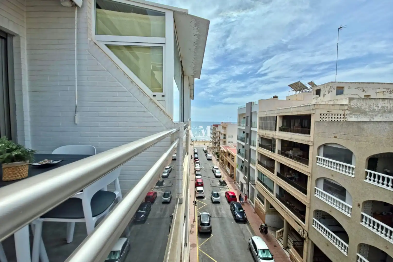 Vista exterior de Piso de alquiler en Guardamar del Segura con Aire acondicionado, Calefacción y Terraza
