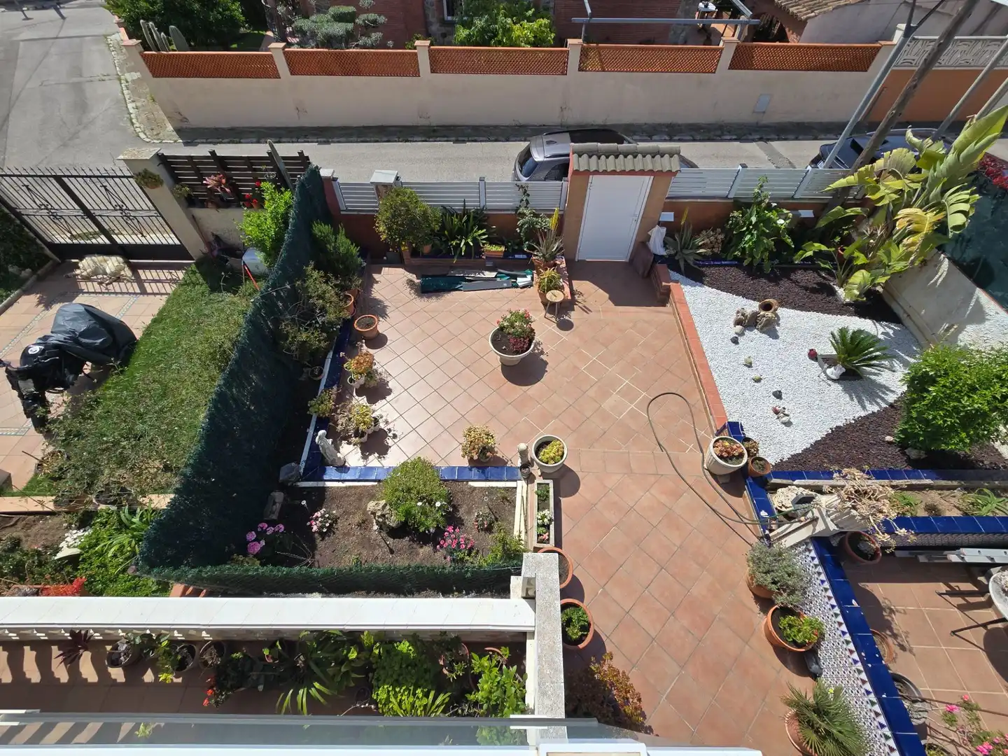 Terrassa de Casa o xalet en venda en Cunit amb Aire condicionat, Calefacció i Jardí privat