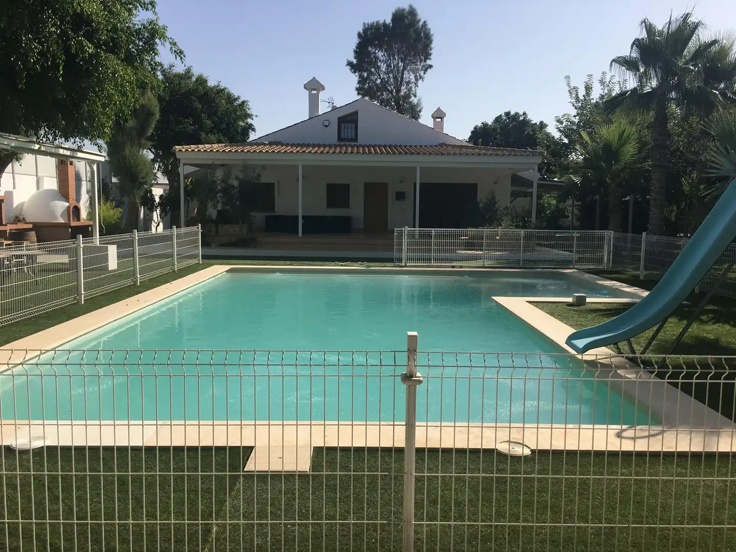 Swimming pool of Country homes for rent in Torre-Pacheco  with Furnished
