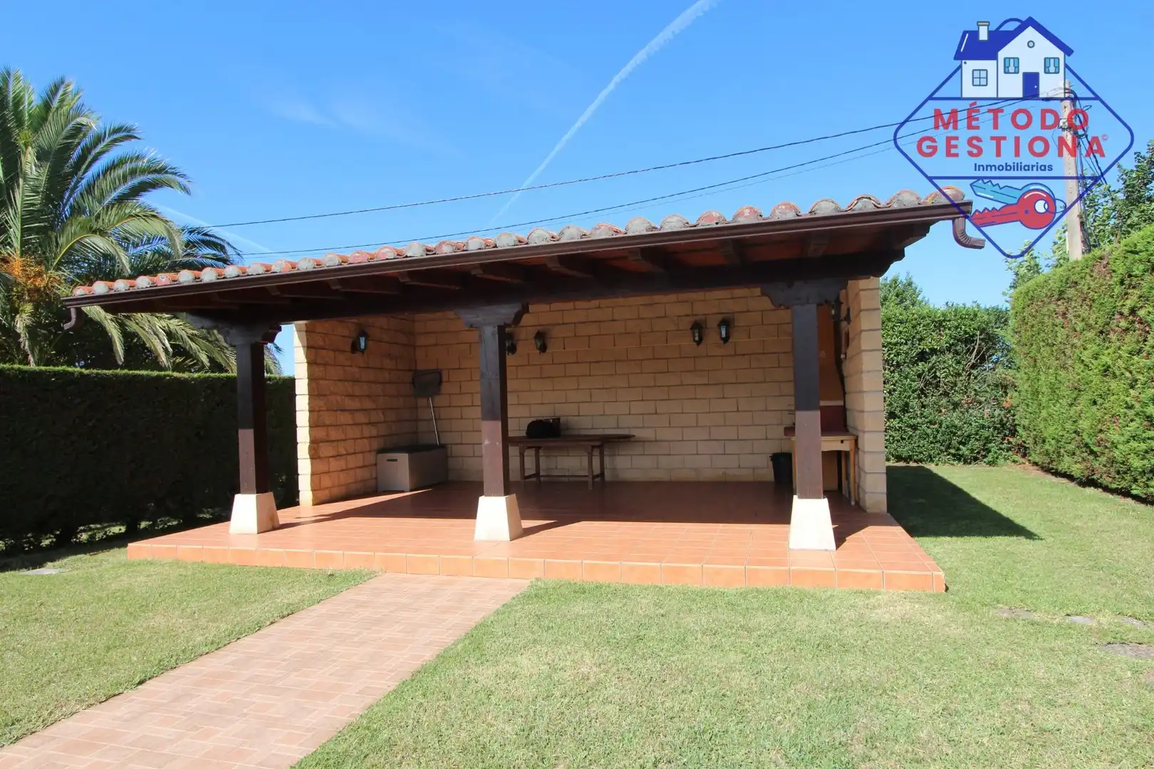 Terraza de Casa o chalet en venta en Camargo con Jardín privado y Piscina