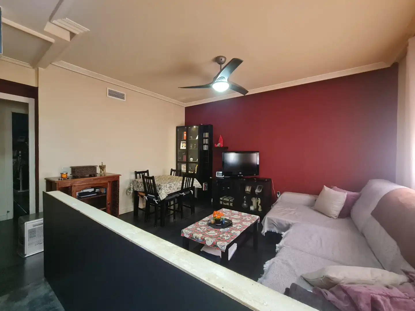 Living room of Flat for sale in  Madrid Capital  with Air Conditioner and Heating