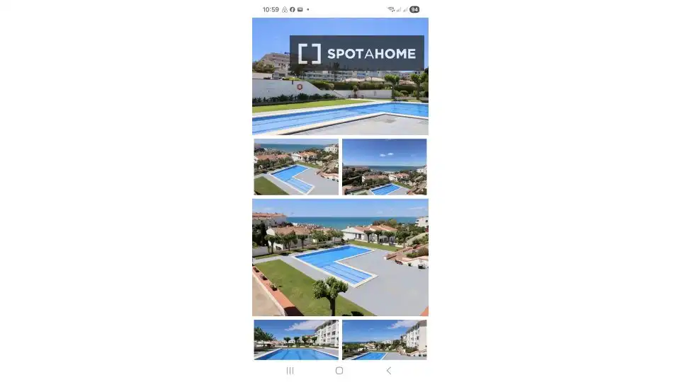 Exterior view of Flat for rent in Sitges  with Air Conditioner, Heating and Furnished