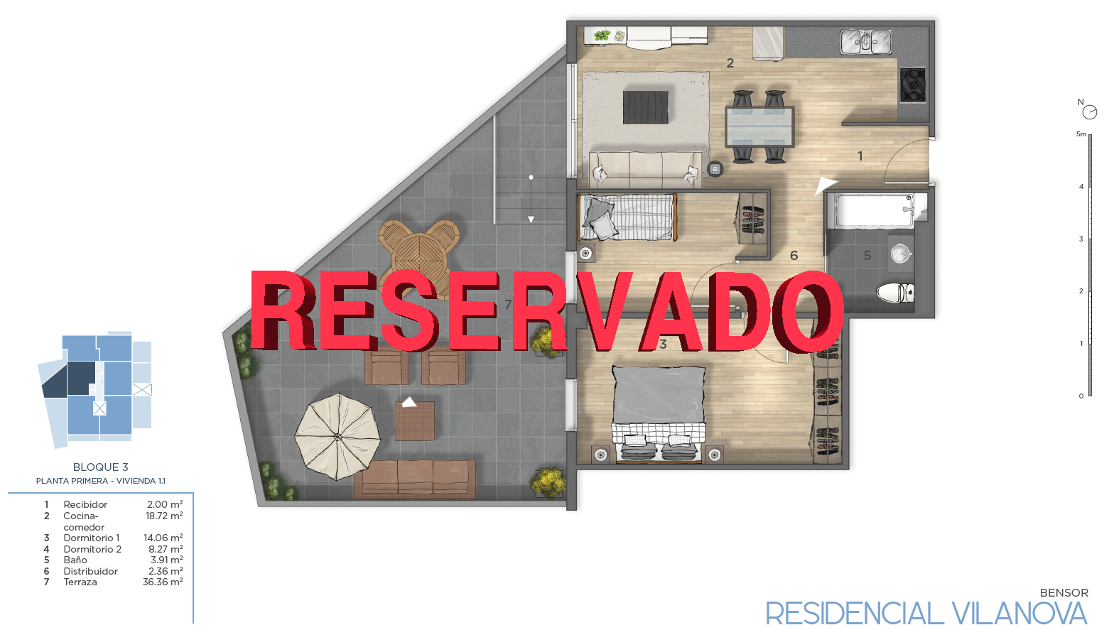 Flat for sale in Vilanova del Vallès  with Air Conditioner, Heating and Terrace