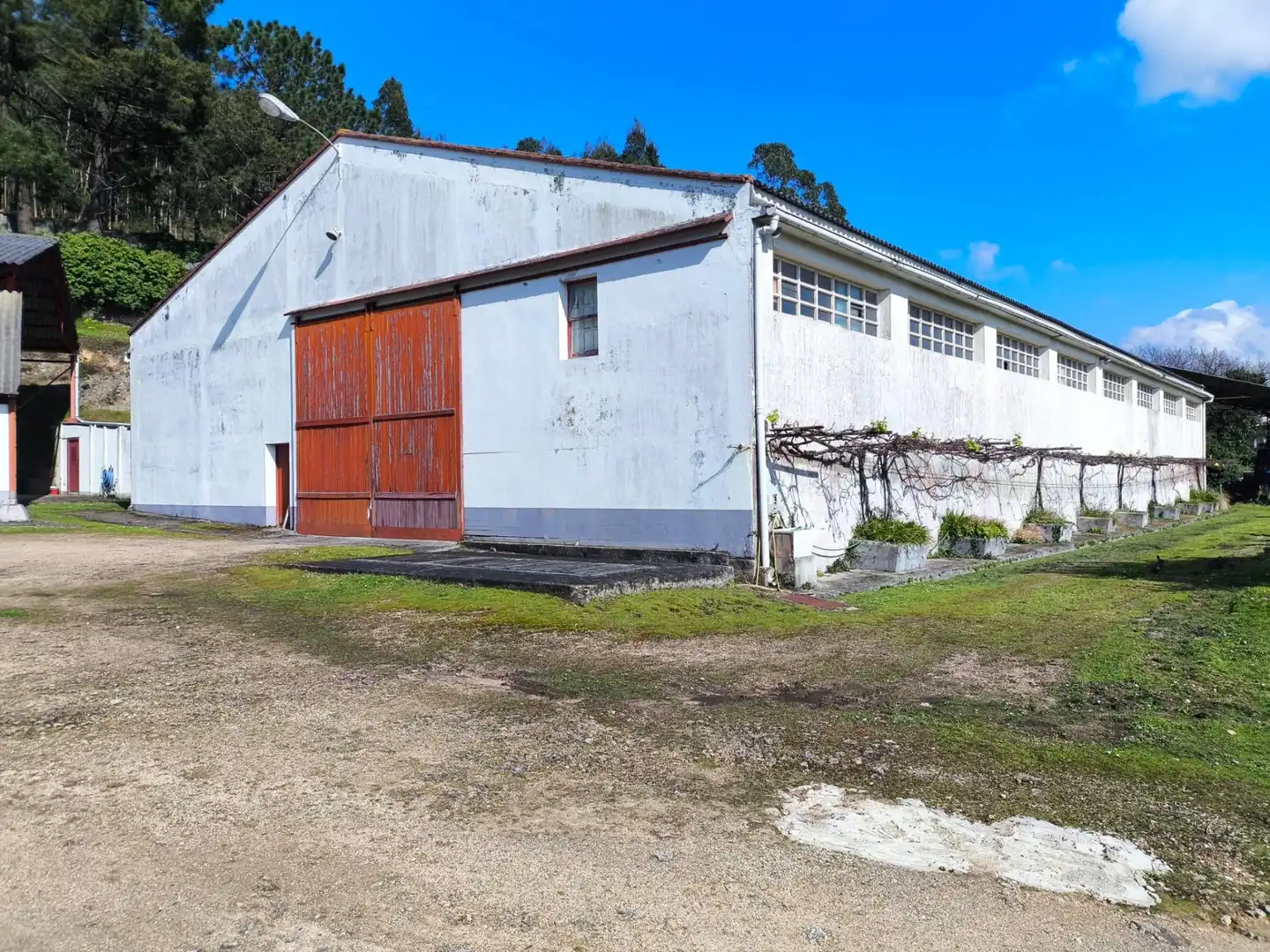 Außenansicht von Fabrikhallen zum Verkauf in Arteixo