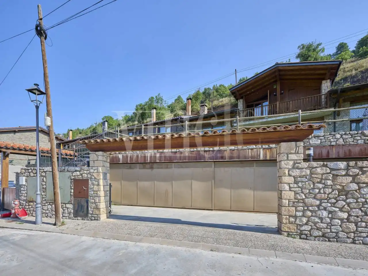 Vista exterior de Casa adosada en venta en Montellà i Martinet con Calefacción, Parquet y Terraza