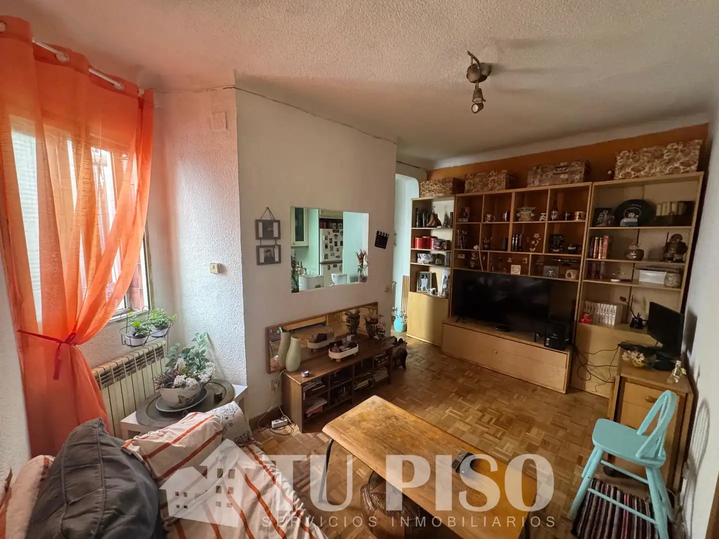 Sala de estar de Piso en venta en Madrid con Calefacción y Amueblado