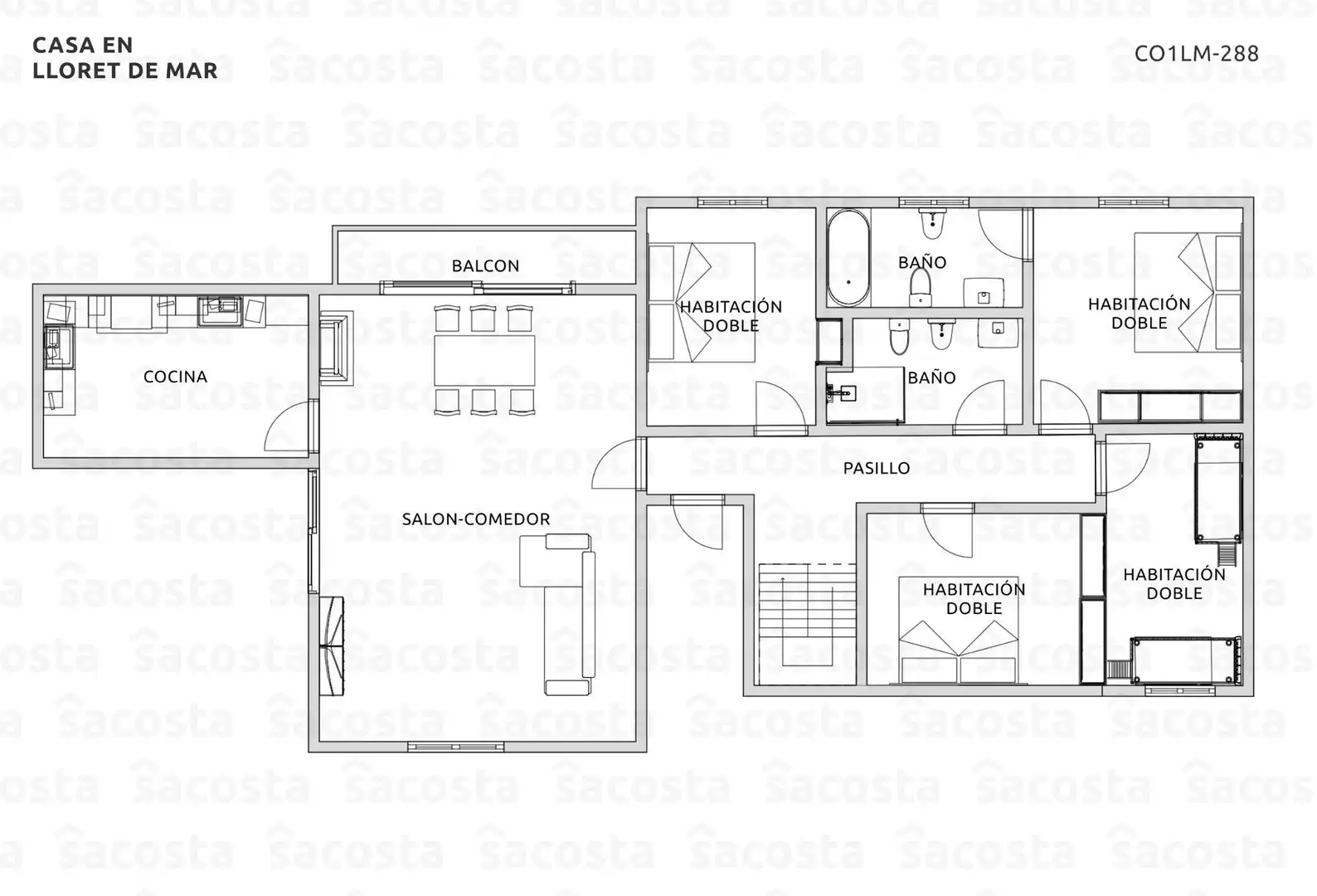 Casa o chalet en venta en Lloret de Mar con Aire acondicionado, Calefacción y Jardín privado