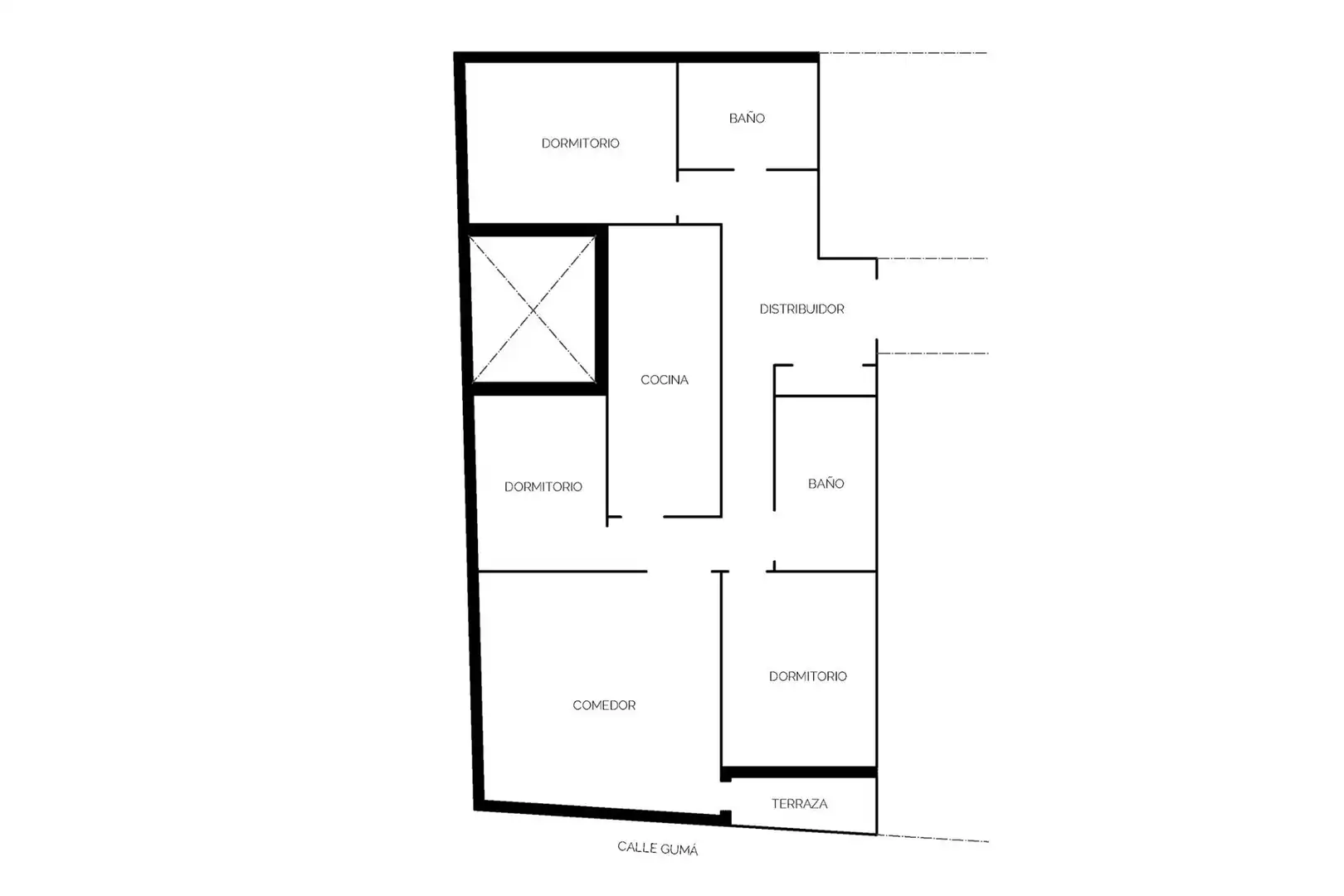 Wohnung zum Verkauf in Caspe mit Heizung