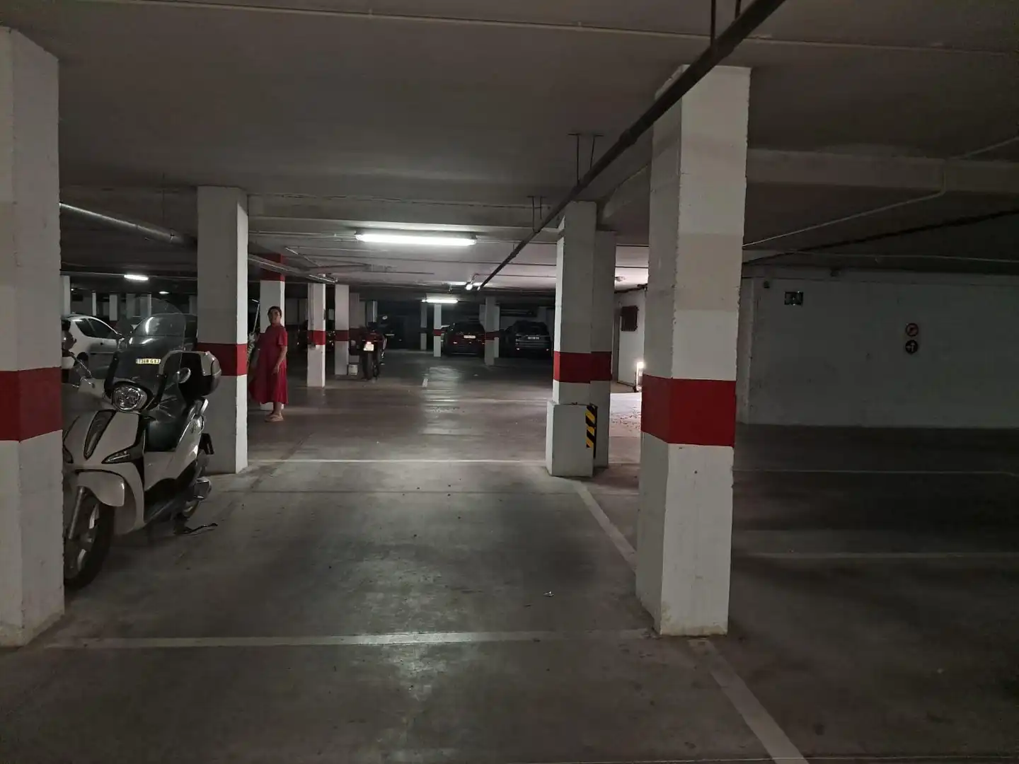 Parking of Flat for rent in Murcia  with Air Conditioner, Heating and Private garden