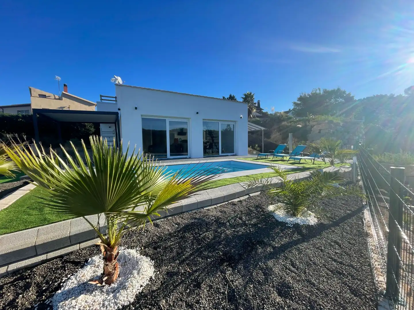 Piscina de Casa o chalet en venta en Vidreres con Calefacción, Jardín privado y Terraza
