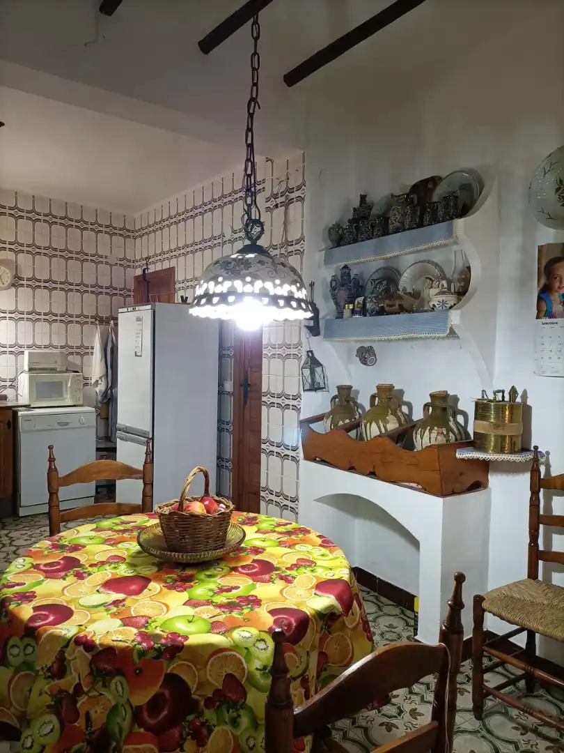Cocina de Casa o chalet en venta en Vall de Almonacid con Terraza, Amueblado y Balcón