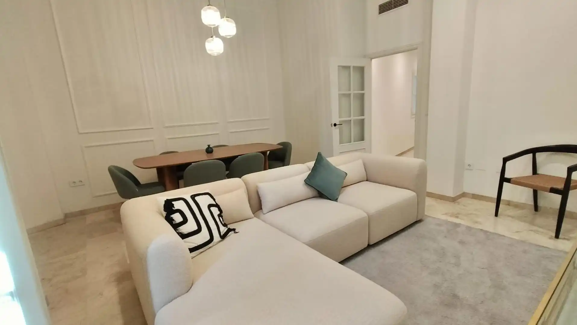 Living room of Flat for sale in Málaga  with Terrace and Balcony