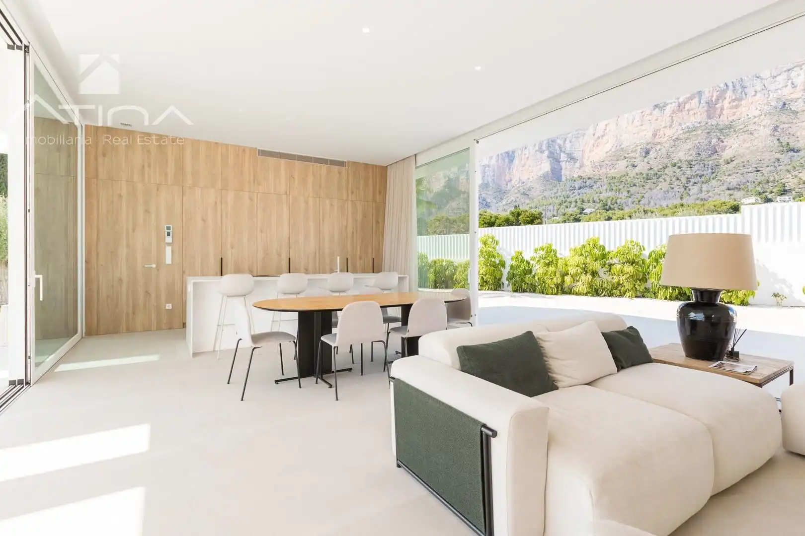 Sala d'estar de Casa o xalet en venda en Jávea / Xàbia amb Aire condicionat, Calefacció i Jardí privat