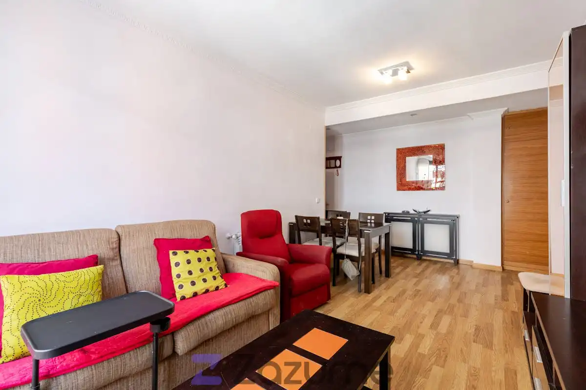 Sala d'estar de Pis de lloguer en Madrid amb Aire condicionat, Calefacció i Parquet
