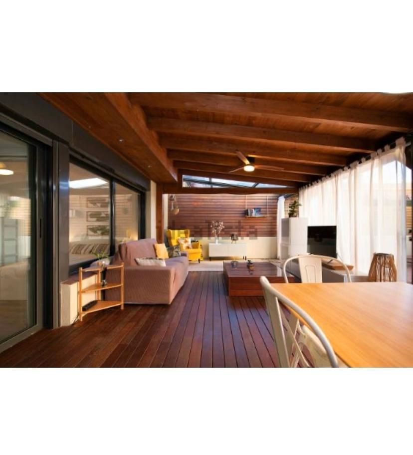 Terrace of Flat to rent in Castelldefels  with Air Conditioner, Heating and Parquet flooring