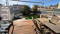 Terrasse von Erdgeschoss miete in Sant Andreu de Llavaneres mit Klimaanlage, Heizung und Privatgarten