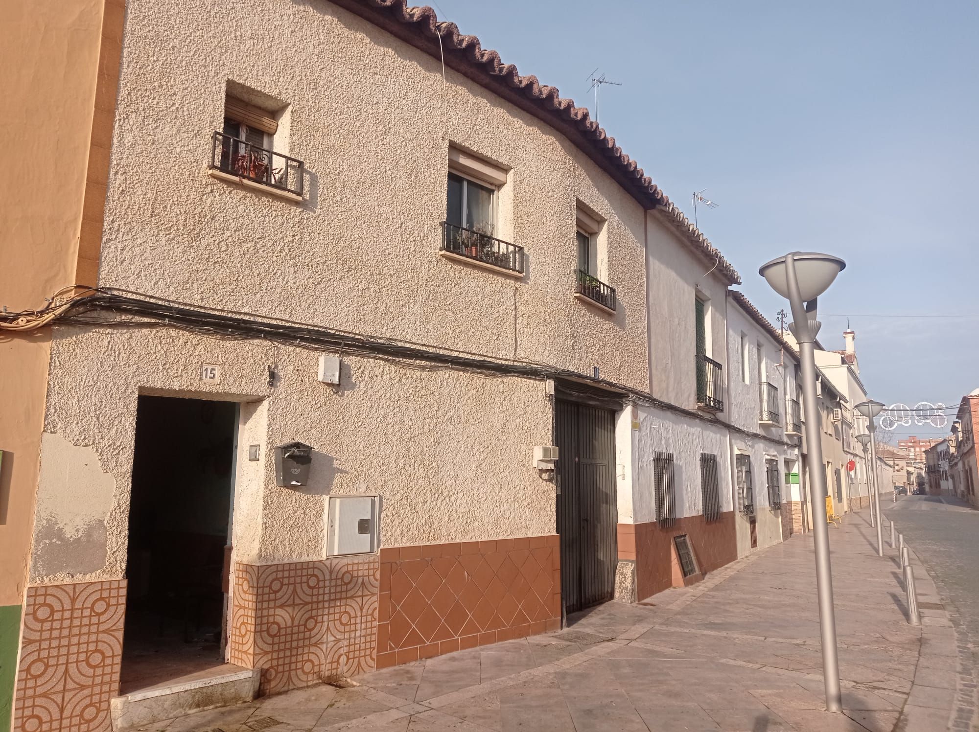 Exterior view of Single-family semi-detached for sale in Manzanares