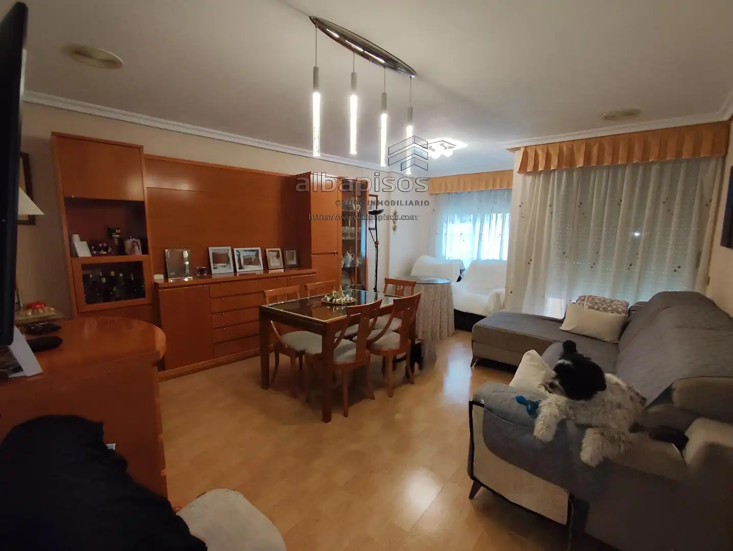 Sala de estar de Piso en venta en Albacete con Aire acondicionado, Calefacción y Trastero