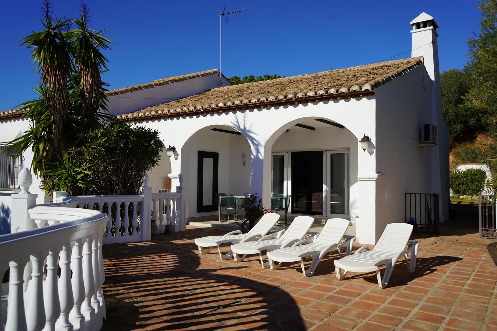 Terrassa de Casa o xalet en venda en Mijas amb Aire condicionat, Jardí privat i Terrassa