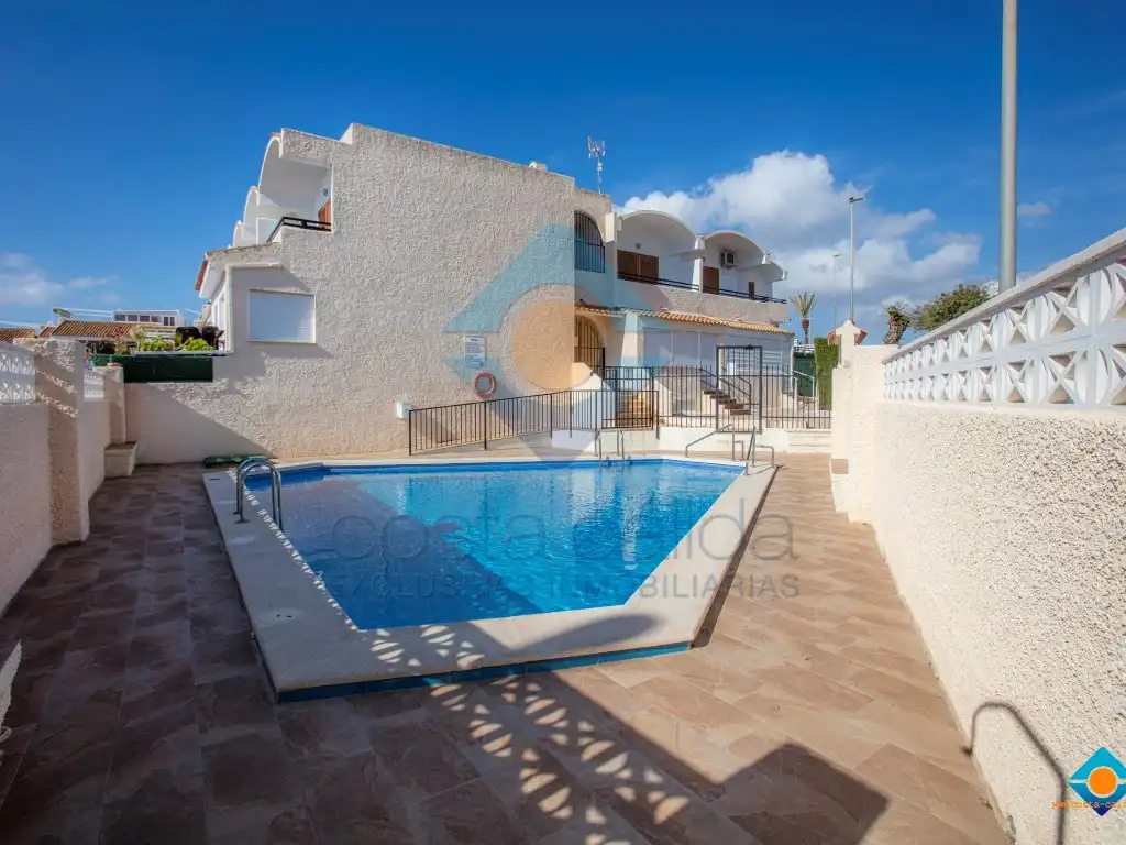 Piscina de Planta baja en venta en Mazarrón con Aire acondicionado, Terraza y Amueblado