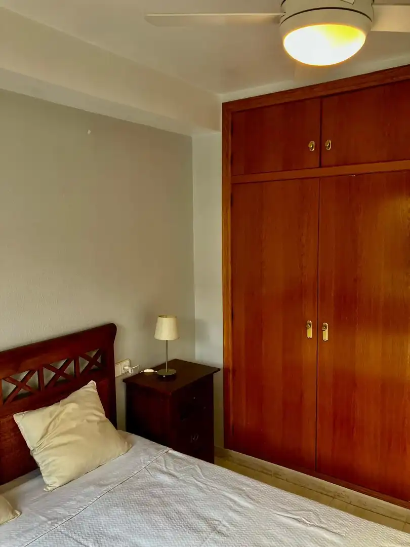Bedroom of Duplexes for rent in Murcia  with Air Conditioner, Private garden and Terrace