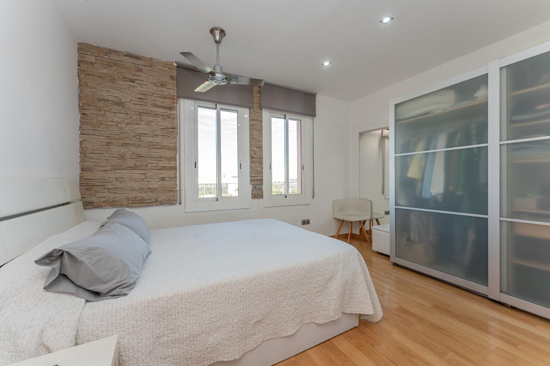 Bedroom of Attic for sale in Gavà  with Parquet flooring, Terrace and Balcony
