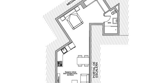 Foto 4 de Estudi en venda a Calle César Arbasia, 51, Suárez, Málaga Capital