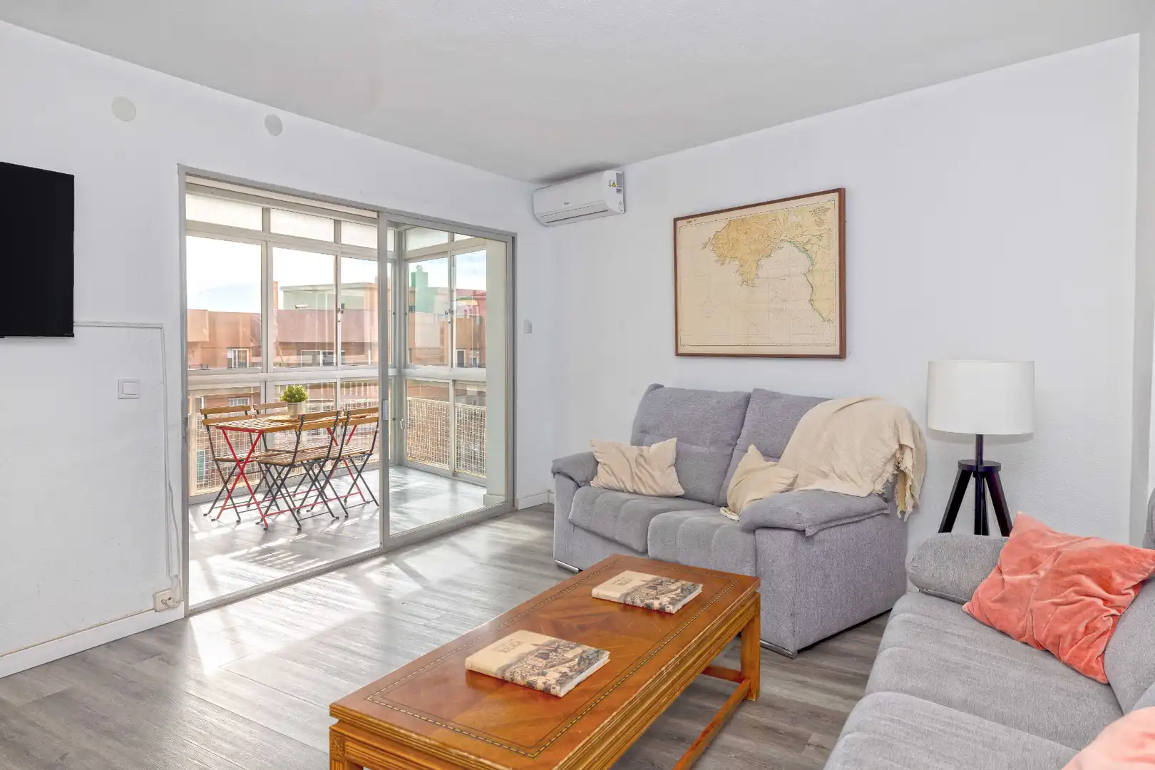 Sala de estar de Piso en venta en Málaga con Aire acondicionado, Calefacción y Terraza