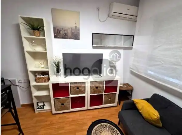 Sala de estar de Estudio de alquiler en Sevilla con Aire acondicionado y Amueblado