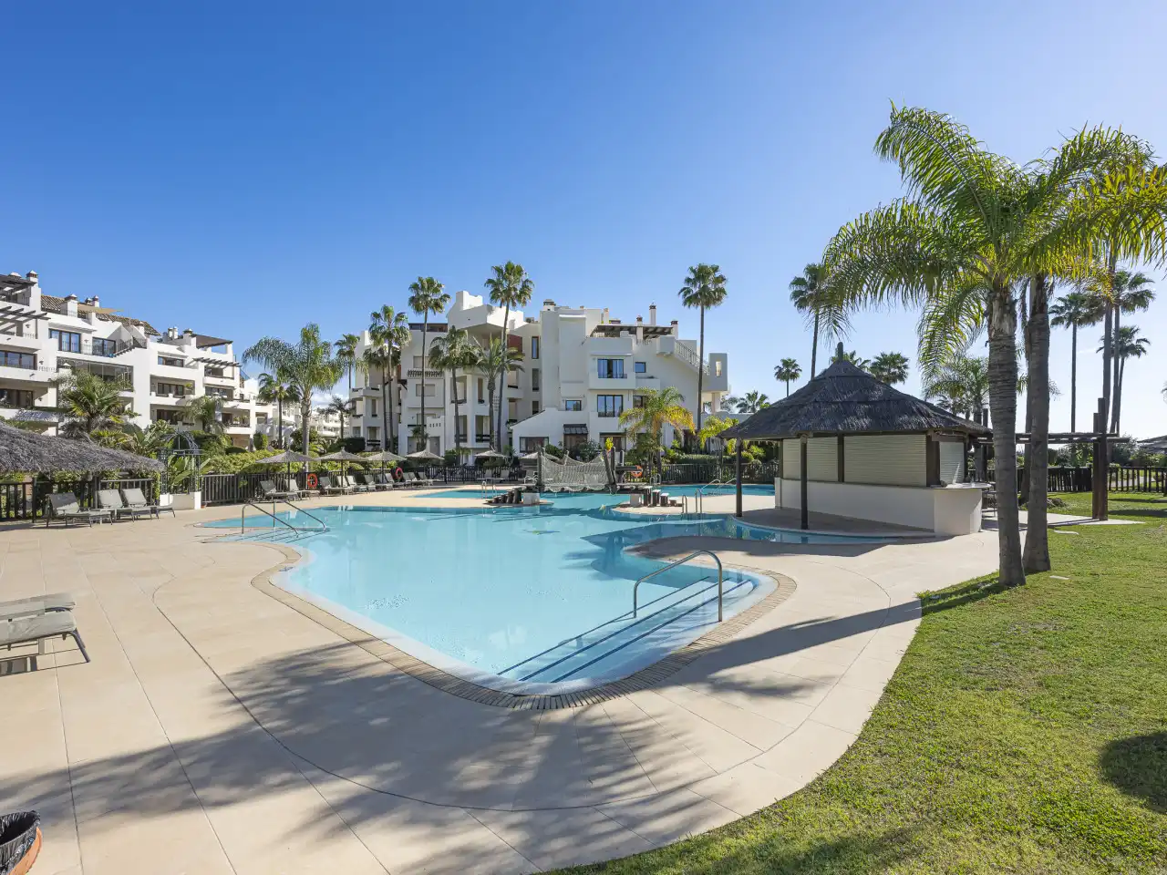 Exterior view of Duplexes for sale in Estepona  with Air Conditioner, Heating and Terrace
