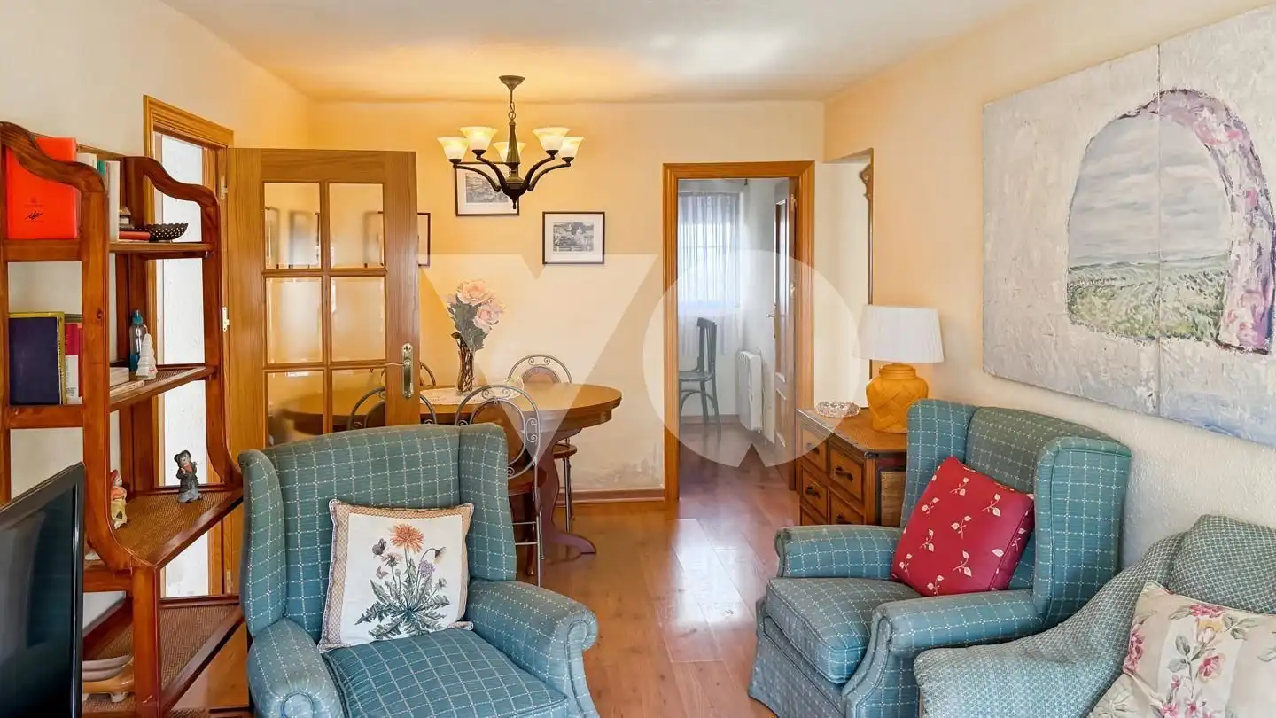 Wohnzimmer von Wohnung zum Verkauf in Madrid mit Heizung und Möbliert