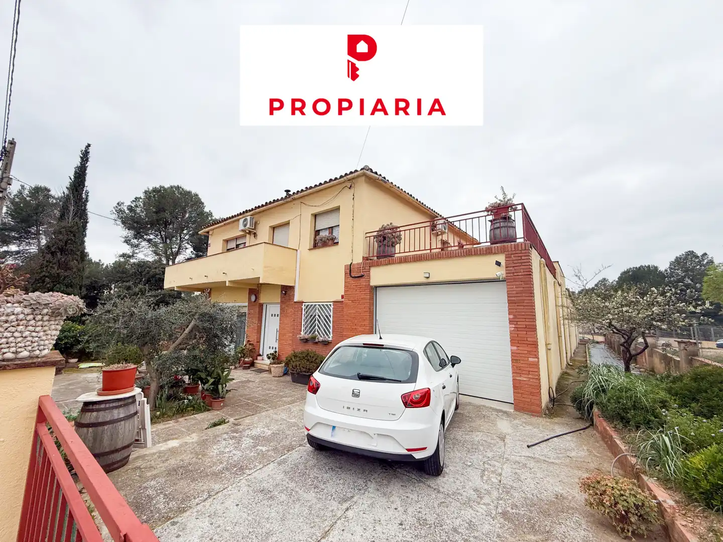 Vista exterior de Casa o chalet en venta en Collbató con Aire acondicionado, Jardín privado y Terraza