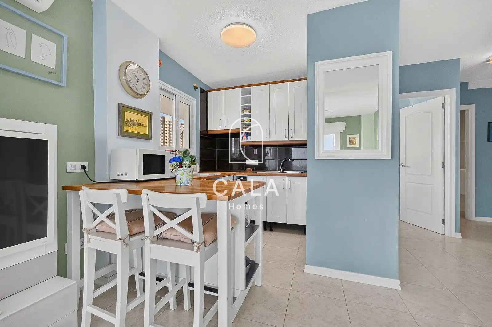 Kitchen of Flat for sale in Arona  with Air Conditioner, Heating and Terrace