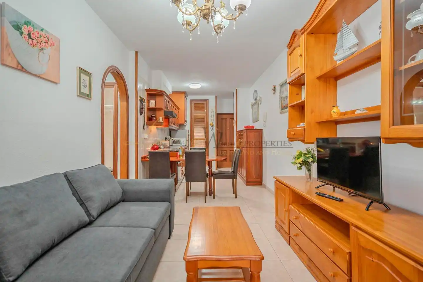 Sala de estar de Apartamento en venta en Arona con Amueblado
