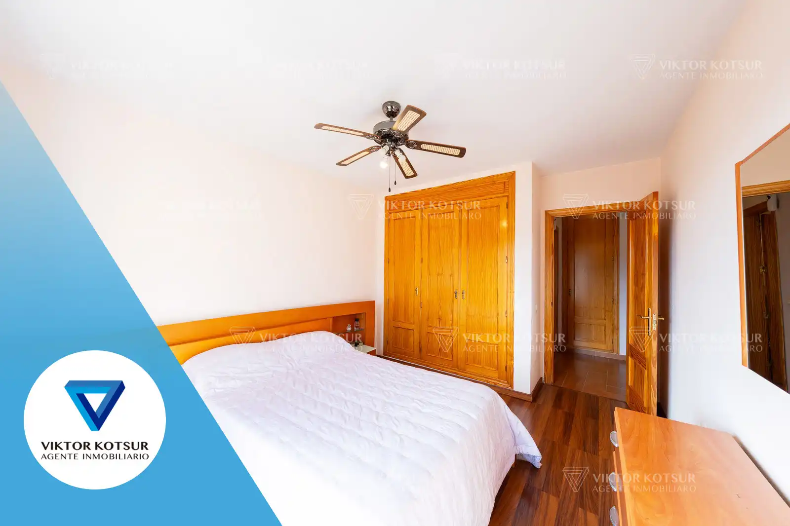 Schlafzimmer von Maisonette zum Verkauf in Vícar mit Klimaanlage, Terrasse und Abstellraum