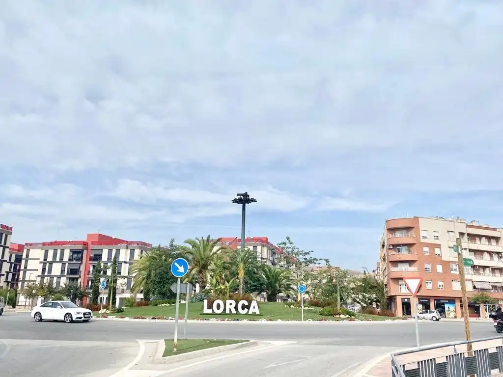 Vista exterior de Casa o xalet en venda en Lorca amb Aire condicionat, Calefacció i Traster
