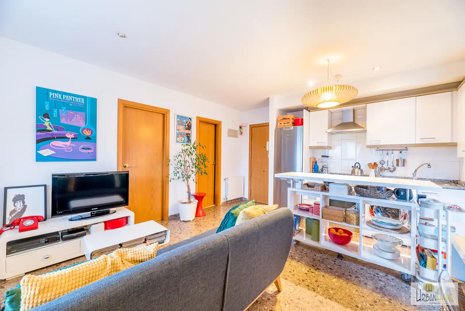 Sala d'estar de Àtic en venda en Valencia amb Aire condicionat, Calefacció i Terrassa