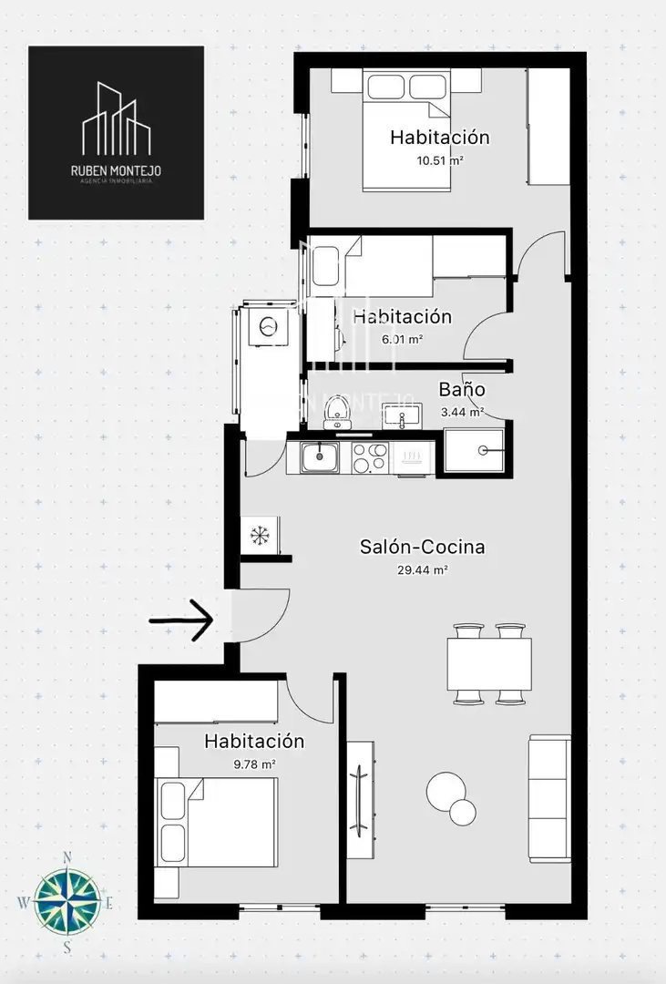 Piso en venta en Salamanca con Calefacción, Terraza y Balcón