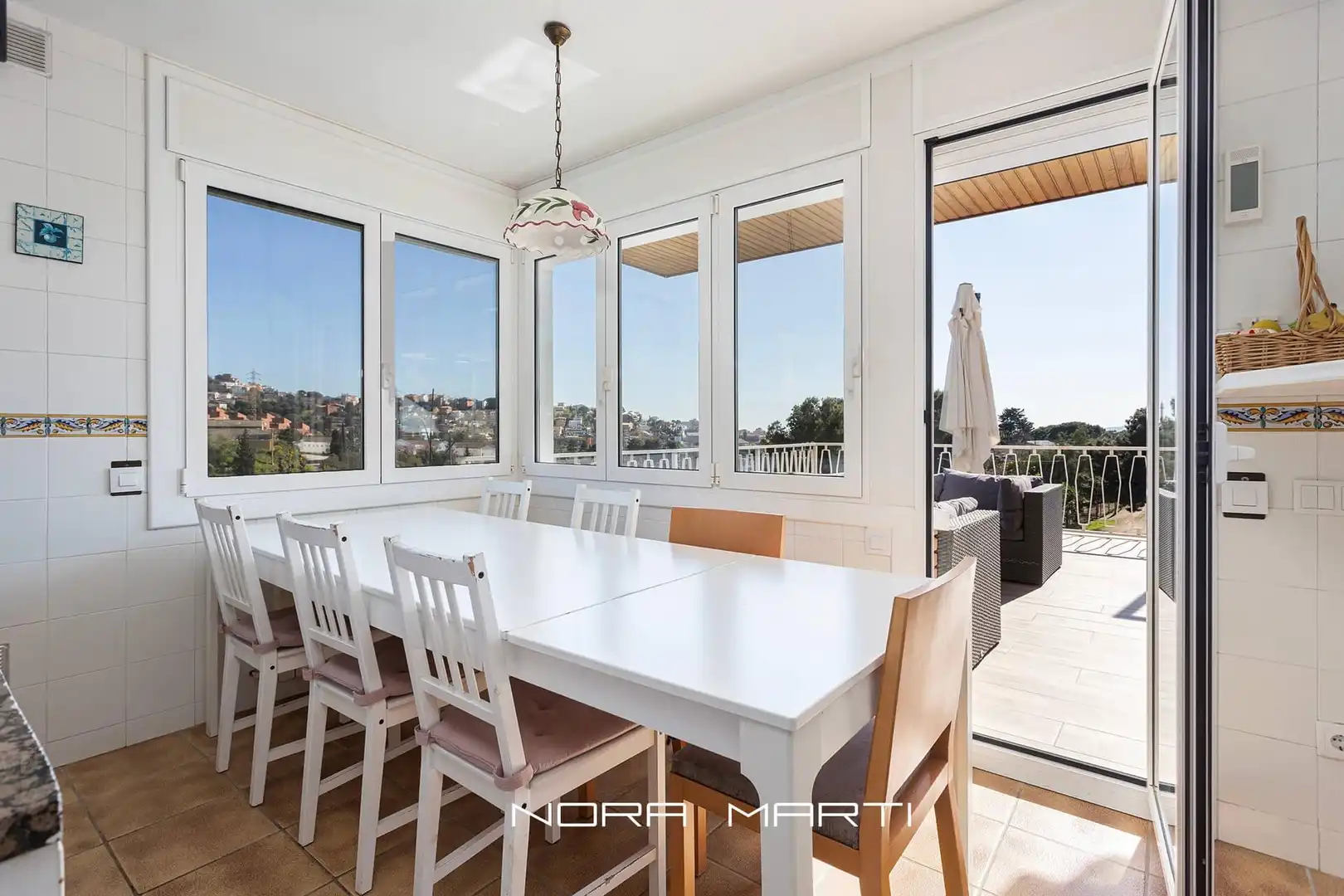 Comedor de Casa o chalet en venta en Sant Just Desvern con Calefacción, Jardín privado y Terraza