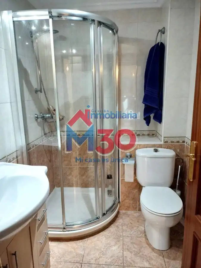 Baño de Apartamento en venta en Ribera Baja / Erriberabeitia con Calefacción, Terraza y Trastero
