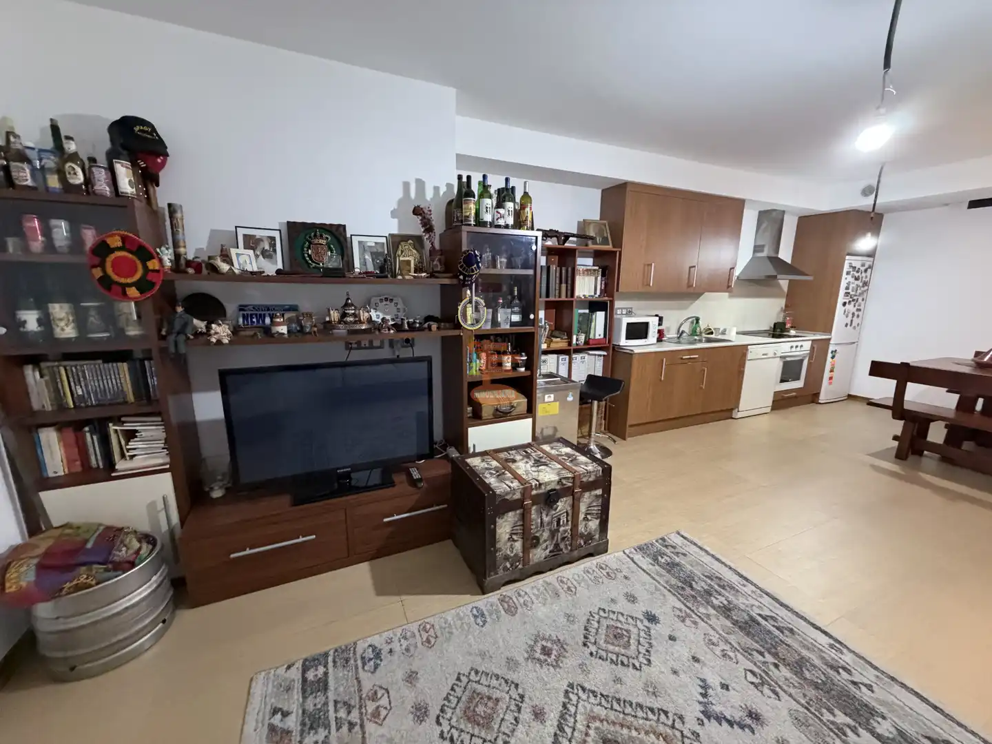 Living room of Houses for sale in Zaragoza  with Air Conditioner, Heating and Private garden