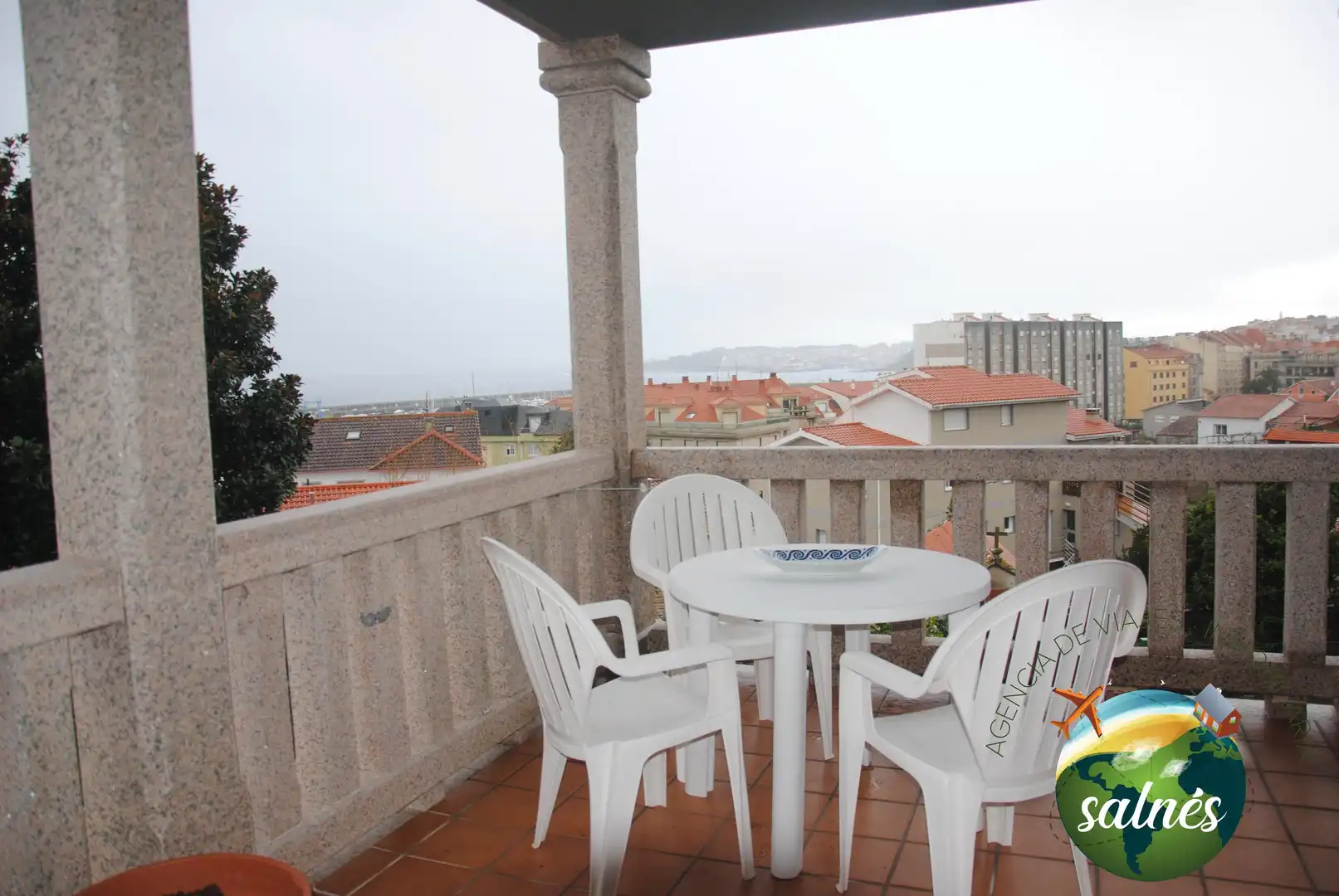 Terrace of Houses for rent in Sanxenxo  with Private garden, Terrace and Furnished