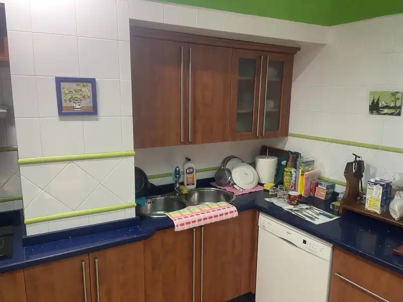 Kitchen of Houses for sale in Fuente de Cantos  with Air Conditioner, Heating and Terrace