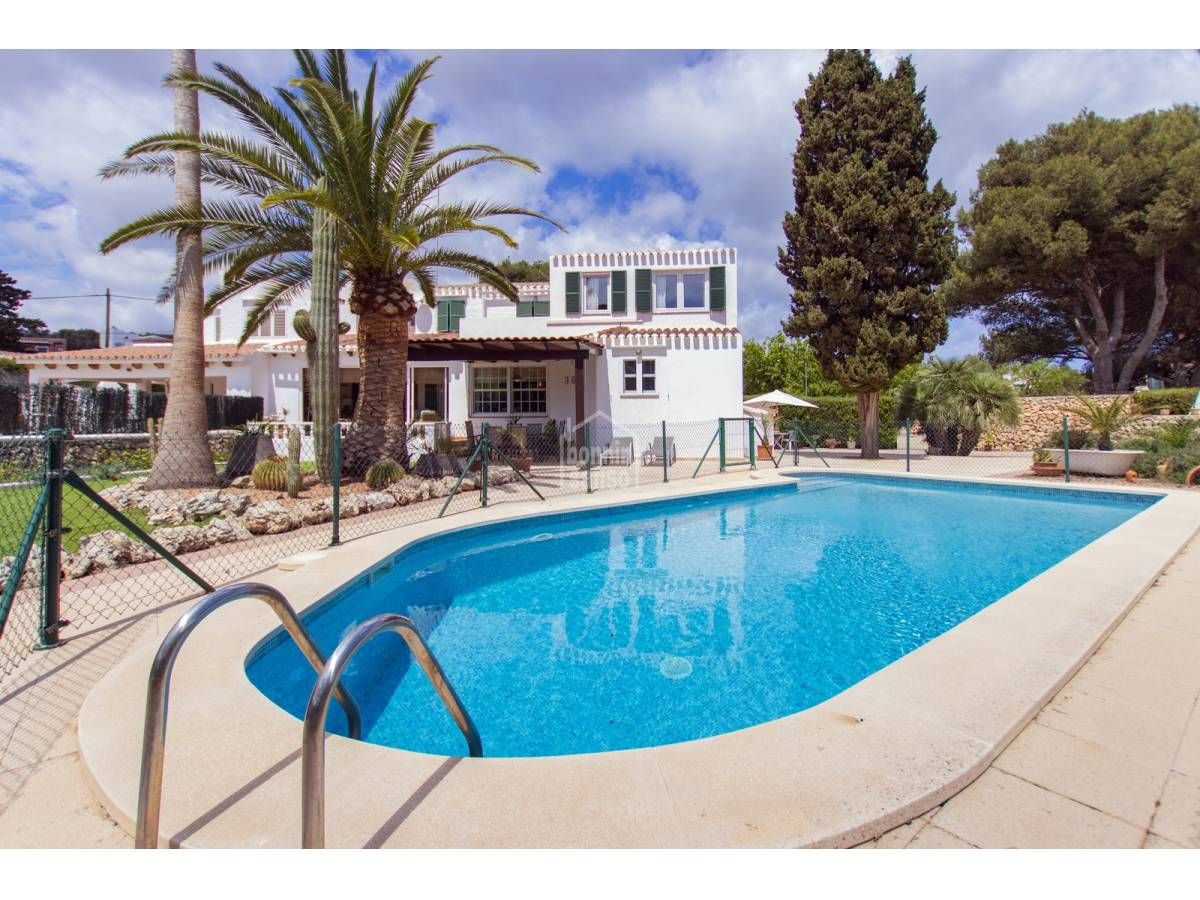 Garden of Country house for sale in Es Castell  with Private garden, Terrace and Swimming Pool