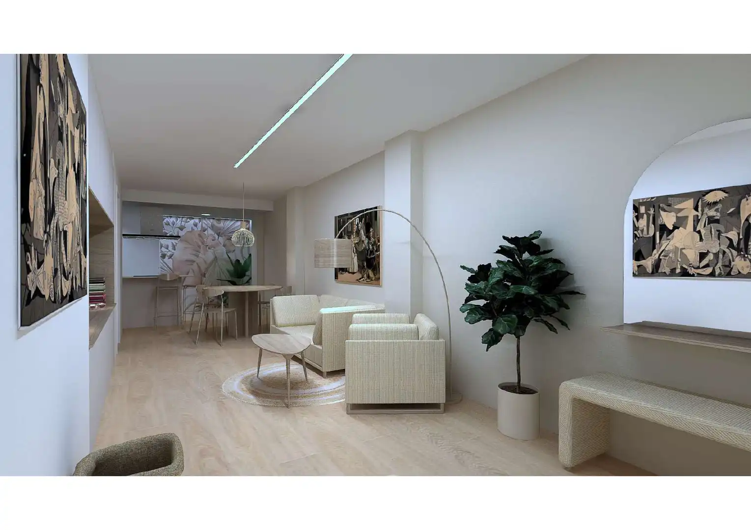 Sala de estar de Apartamento en venta en Tarragona con Aire acondicionado