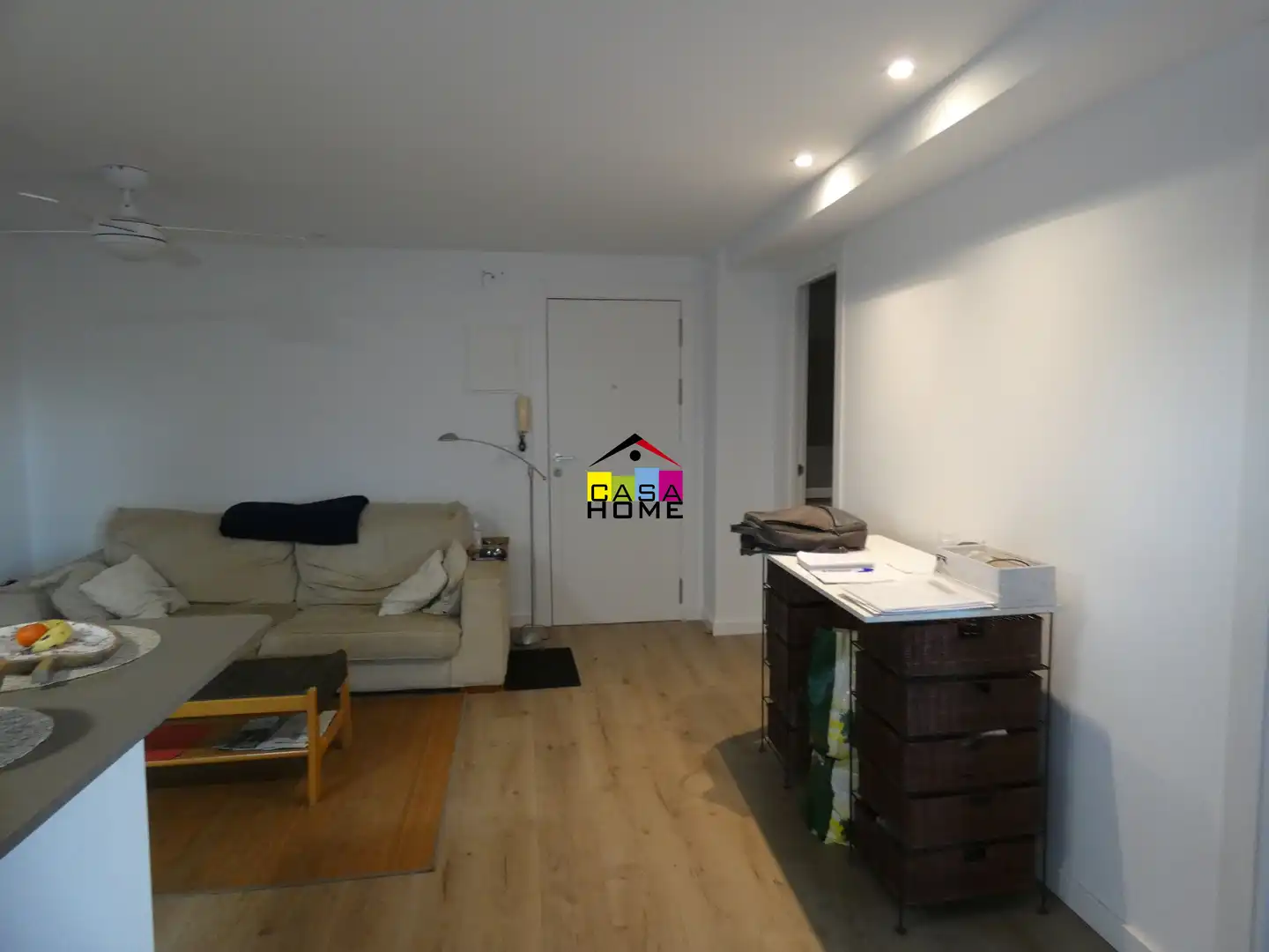 Sala de estar de Apartamento en venta en Benicasim / Benicàssim con Terraza, Amueblado y Piscina comunitaria