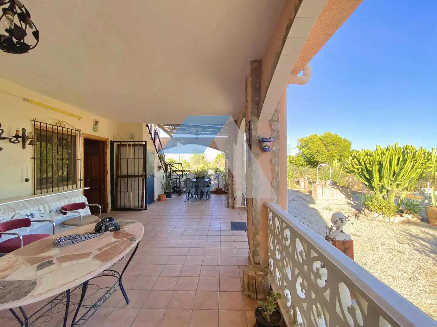 Terrassa de Casa o xalet en venda en Mutxamel amb Jardí privat
