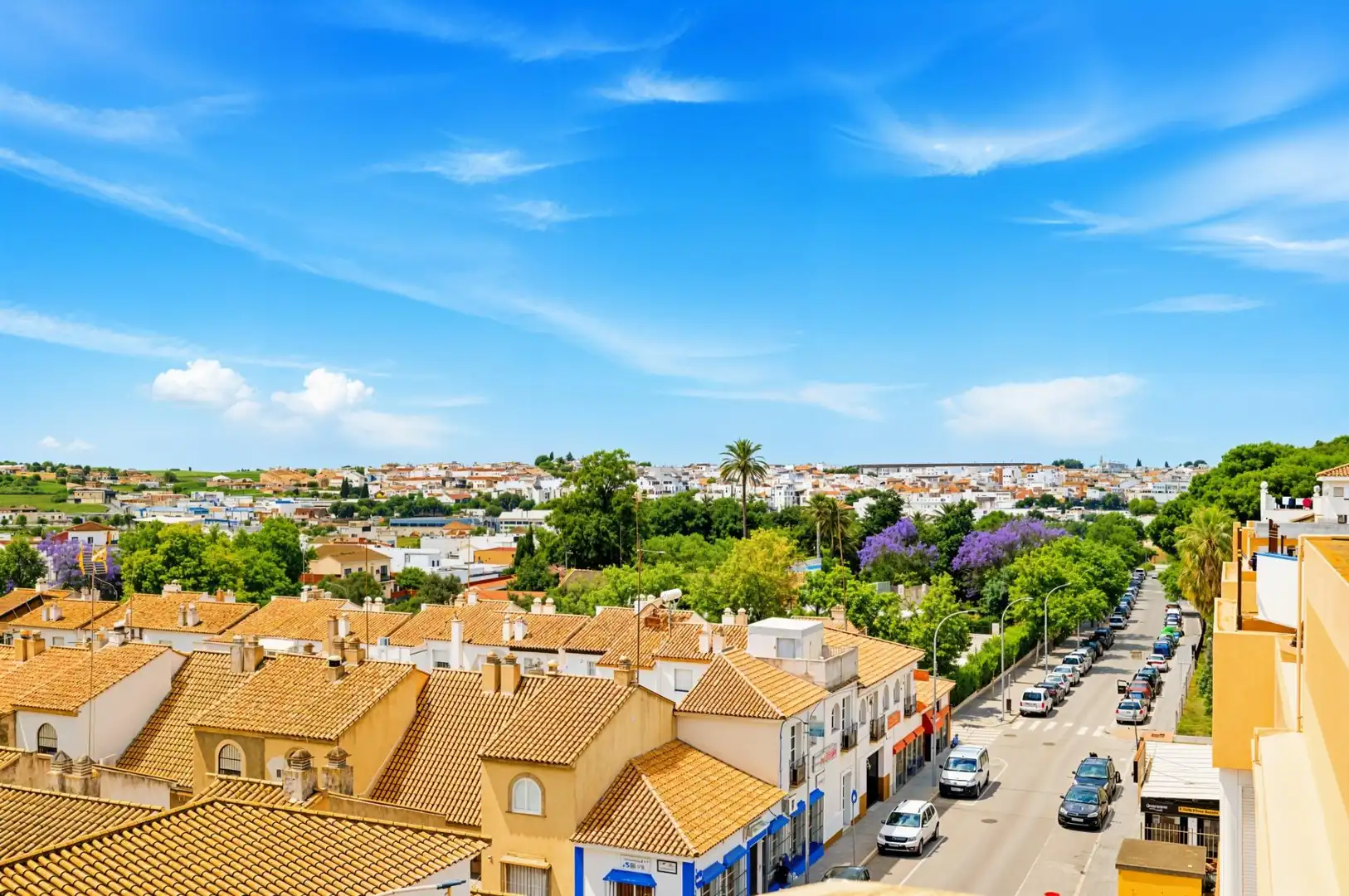 Vista exterior de Piso en venta en Chiclana de la Frontera con Terraza, Trastero y Balcón